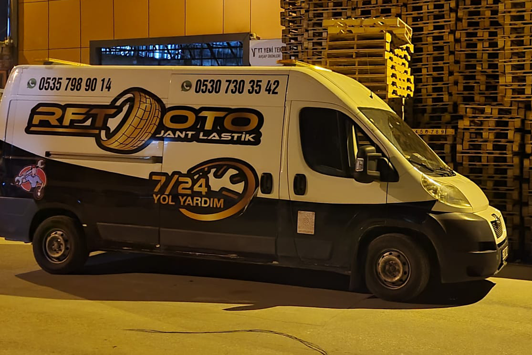 Mobil lastik servis ekibimiz